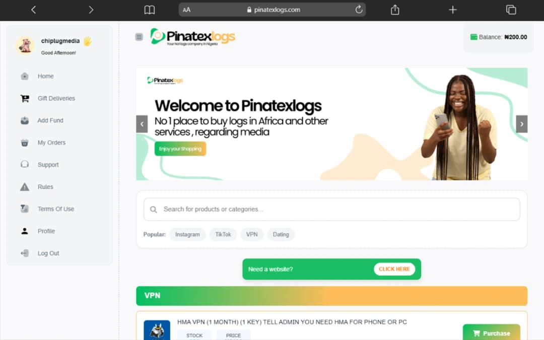 Pinatexlogs